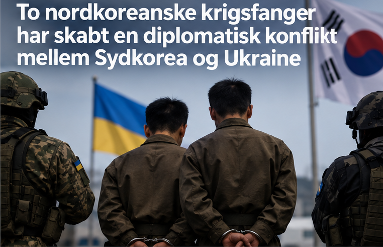 To nordkoreanske krigsfanger skaber strid mellem Sydkorea og Ukraine