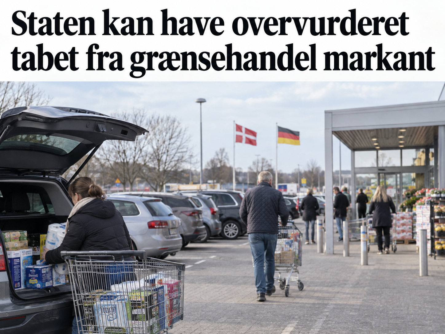 Staten kan have overvurderet tabet fra grænsehandel markant
